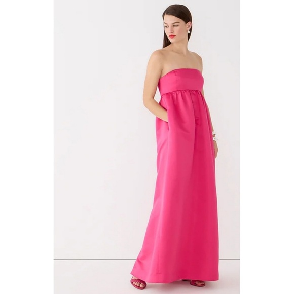 JCREW Collection Limited-Edition Strapless Dress. Duchesse Satin. - Picture 1 of 4
